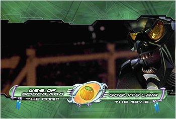 Spider-Man DVD sample features menu